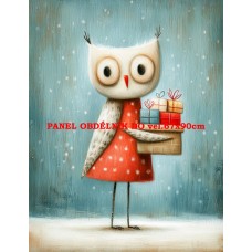 Látkový panel VÁNOČNÍ 578-252 Látkový panel VÁNOČNÍ 578-252