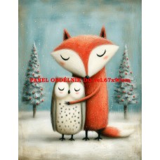 Látkový panel VÁNOČNÍ 578-260 Látkový panel VÁNOČNÍ 578-260