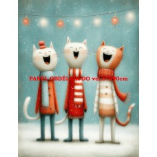 Látkový panel VÁNOČNÍ 578-268 Látkový panel VÁNOČNÍ 578-268