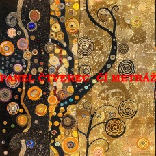 Látkový panel či metráž kolekce KLIMT ART 319-560 Látkový panel či metráž kolekce KLIMT ART 319-560