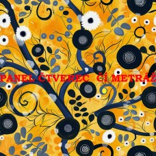 Látkový panel či metráž kolekce KLIMT ART 319-562 Látkový panel či metráž kolekce KLIMT ART 319-562
