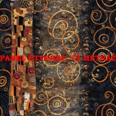 Látkový panel či metráž kolekce KLIMT ART 319-565 Látkový panel či metráž kolekce KLIMT ART 319-565