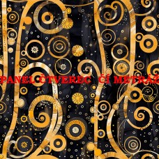 Látkový panel či metráž kolekce KLIMT ART 319-568 Látkový panel či metráž kolekce KLIMT ART 319-568