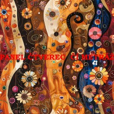 Látkový panel či metráž kolekce KLIMT ART 319-569 Látkový panel či metráž kolekce KLIMT ART 319-569