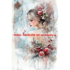 Látkový panel kolekce VÁNOCE A ZIMA 323-965 Látkový panel kolekce VÁNOCE A ZIMA 323-965