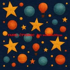 Látkový panel MALÝ PRINC 340-253 Látkový panel MALÝ PRINC 340-253