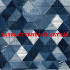 Látkový panel či metráž kolekce DENIM 369-13 Látkový panel či metráž kolekce DENIM 369-13