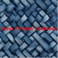 Látkový panel či metráž kolekce DENIM 369-14 Látkový panel či metráž kolekce DENIM 369-14