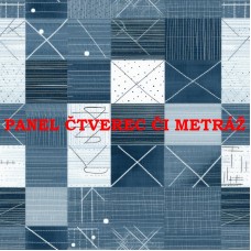 Látkový panel či metráž kolekce DENIM 369-18 Látkový panel či metráž kolekce DENIM 369-18