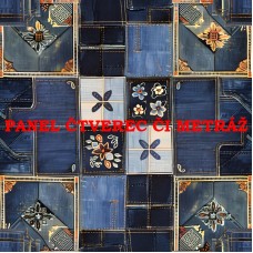 Látkový panel či metráž kolekce DENIM 369-191 Látkový panel či metráž kolekce DENIM 369-191