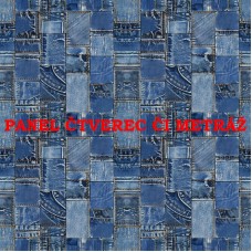 Látkový panel či metráž kolekce DENIM 369-196 Látkový panel či metráž kolekce DENIM 369-196