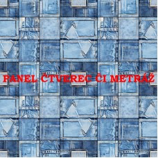 Látkový panel či metráž kolekce DENIM 369-197 Látkový panel či metráž kolekce DENIM 369-197