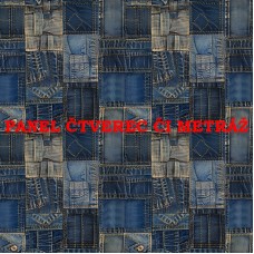 Látkový panel či metráž kolekce DENIM 369-200 Látkový panel či metráž kolekce DENIM 369-200