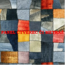 Látkový panel či metráž kolekce DENIM 369-27 Látkový panel či metráž kolekce DENIM 369-27