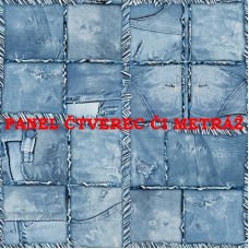 Látkový panel či metráž kolekce DENIM 369-360 Látkový panel či metráž kolekce DENIM 369-360