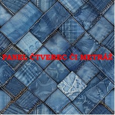 Látkový panel či metráž kolekce DENIM 369-364 Látkový panel či metráž kolekce DENIM 369-364