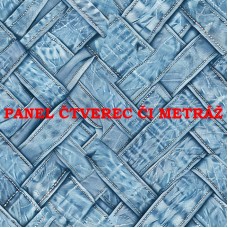 Látkový panel či metráž kolekce DENIM 369-367 Látkový panel či metráž kolekce DENIM 369-367
