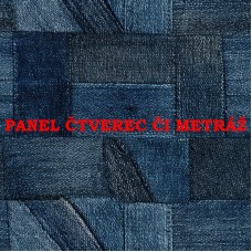 Látkový panel či metráž kolekce DENIM 369-45 Látkový panel či metráž kolekce DENIM 369-45