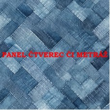 Látkový panel či metráž kolekce DENIM 369-85 Látkový panel či metráž kolekce DENIM 369-85