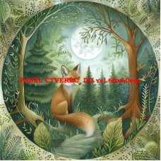 Látkový panel kolekce MAGICKÝ LES 399-31 Látkový panel kolekce MAGICKÝ LES 399-31