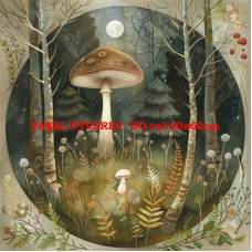 Látkový panel kolekce MAGICKÝ LES 399-34 Látkový panel kolekce MAGICKÝ LES 399-34