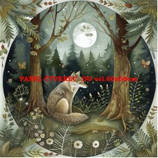 Látkový panel kolekce MAGICKÝ LES 399-36 Látkový panel kolekce MAGICKÝ LES 399-36