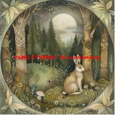 Látkový panel kolekce MAGICKÝ LES 399-37 Látkový panel kolekce MAGICKÝ LES 399-37