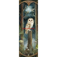 Látkový panel na záložku - kolekce MAGICKÝ LES - 399-41 Látkový panel na záložku - kolekce MAGICKÝ LES - 399-41