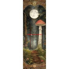 Látkový panel na záložku - kolekce MAGICKÝ LES - 399-48 Látkový panel na záložku - kolekce MAGICKÝ LES - 399-48