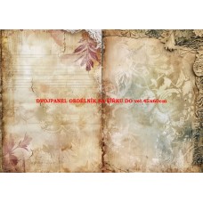 Látkový dvojpanel - kolekce MAGICKÝ LES 399-54 Látkový dvojpanel - kolekce MAGICKÝ LES 399-54