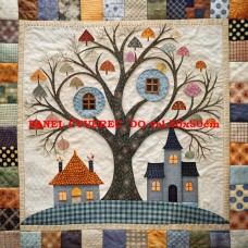 Látkový panel kolekce PATCHWORK 441-102 Látkový panel kolekce PATCHWORK 441-102