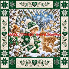 Látkový panel kolekce PATCHWORK VÁNOCE 441-1999 Látkový panel kolekce PATCHWORK VÁNOCE 441-1999