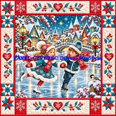 Látkový panel kolekce PATCHWORK VÁNOCE 441-2010 Látkový panel kolekce PATCHWORK VÁNOCE 441-2010
