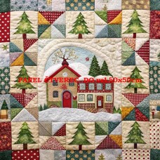 Látkový panel kolekce PATCHWORK VÁNOCE 441-490 Látkový panel kolekce PATCHWORK VÁNOCE 441-490