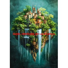 Látkový panel kolekce ZELENÁ VÍLÍ POHÁDKA 494-246 Látkový panel kolekce ZELENÁ VÍLÍ POHÁDKA 494-246