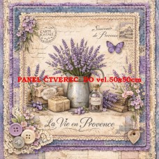 Látkový panel kolekce DENIM LACE LAVENDER 497-653 Látkový panel kolekce DENIM LACE LAVENDER 497-653