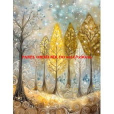 Látkový panel kolekce ZLATÁ ELFÍ MAGIE 502-36 Látkový panel kolekce ZLATÁ ELFÍ MAGIE 502-36