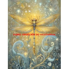 Látkový panel kolekce ZLATÁ ELFÍ MAGIE 502-69 Látkový panel kolekce ZLATÁ ELFÍ MAGIE 502-69