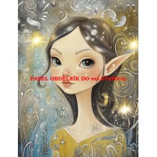 Látkový panel kolekce ZLATÁ ELFÍ MAGIE 502-7 Látkový panel kolekce ZLATÁ ELFÍ MAGIE 502-7