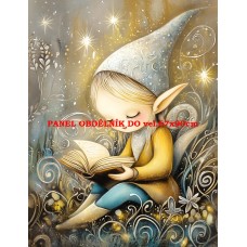 Látkový panel kolekce ZLATÁ ELFÍ MAGIE 502-89 Látkový panel kolekce ZLATÁ ELFÍ MAGIE 502-89