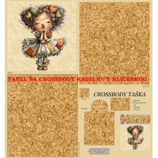 PANEL NA CROSSBODY TAŠTIČKU S KLÍČENKOU / 511d-151 PANEL NA CROSSBODY TAŠTIČKU S KLÍČENKOU / 511d-151