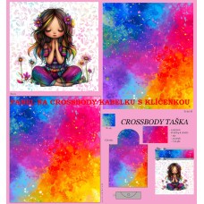 PANEL NA CROSSBODY TAŠTIČKU S KLÍČENKOU / 511d-156 PANEL NA CROSSBODY TAŠTIČKU S KLÍČENKOU / 511d-156