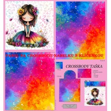 PANEL NA CROSSBODY TAŠTIČKU S KLÍČENKOU / 511d-157 PANEL NA CROSSBODY TAŠTIČKU S KLÍČENKOU / 511d-157