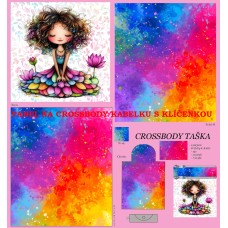 PANEL NA CROSSBODY TAŠTIČKU S KLÍČENKOU / 511d-158 PANEL NA CROSSBODY TAŠTIČKU S KLÍČENKOU / 511d-158