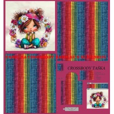 PANEL NA CROSSBODY TAŠTIČKU S KLÍČENKOU / 511d-197 PANEL NA CROSSBODY TAŠTIČKU S KLÍČENKOU / 511d-197