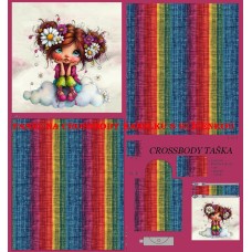 PANEL NA CROSSBODY TAŠTIČKU S KLÍČENKOU / 511d-199 PANEL NA CROSSBODY TAŠTIČKU S KLÍČENKOU / 511d-199