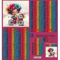 PANEL NA CROSSBODY TAŠTIČKU S KLÍČENKOU / 511d-201 PANEL NA CROSSBODY TAŠTIČKU S KLÍČENKOU / 511d-201