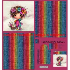 PANEL NA CROSSBODY TAŠTIČKU S KLÍČENKOU / 511d-203 PANEL NA CROSSBODY TAŠTIČKU S KLÍČENKOU / 511d-203