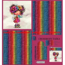 PANEL NA CROSSBODY TAŠTIČKU S KLÍČENKOU / 511d-204 PANEL NA CROSSBODY TAŠTIČKU S KLÍČENKOU / 511d-204