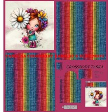 PANEL NA CROSSBODY TAŠTIČKU S KLÍČENKOU / 511d-205 PANEL NA CROSSBODY TAŠTIČKU S KLÍČENKOU / 511d-205